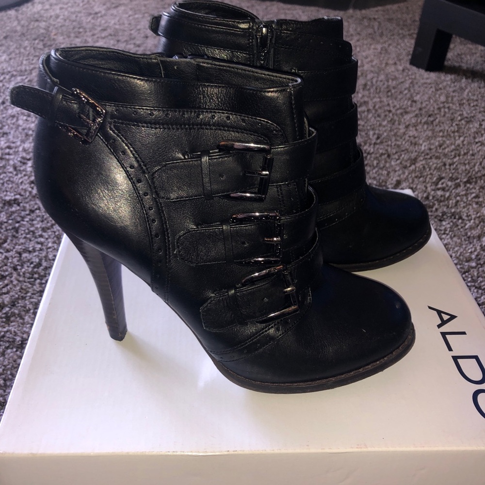 Aldo heeled booties